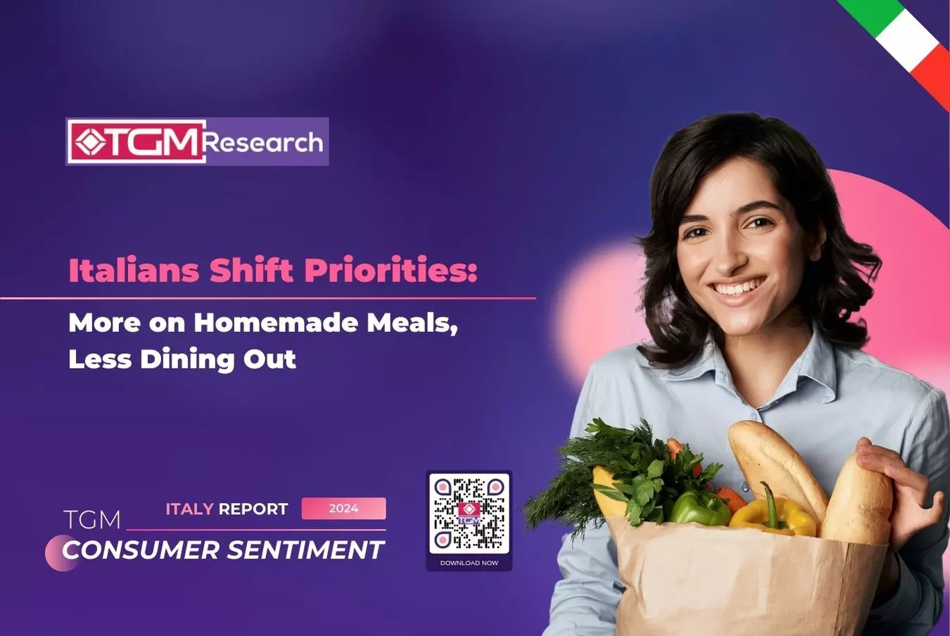 Italians Shift Priorities: More on Homemade Meals, Less Dining Out