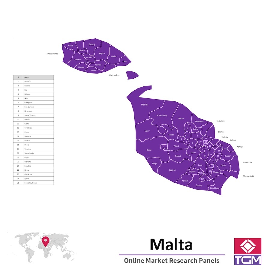 Online panel in Malta 