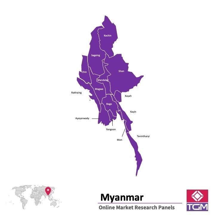 Online panel in Myanmar 