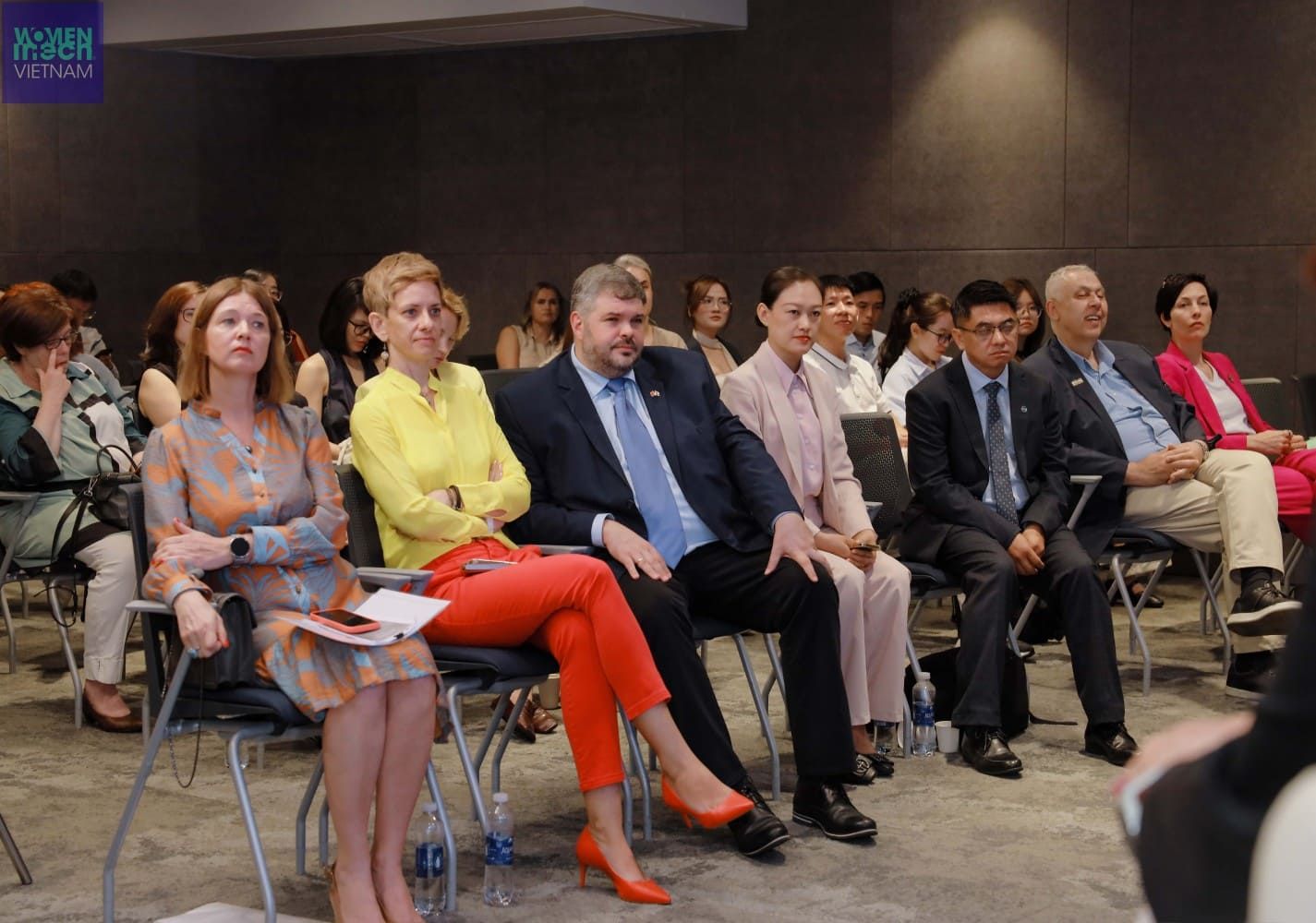 Tatiana Masalska-Laska at the Women in Business seminar in Vietnam