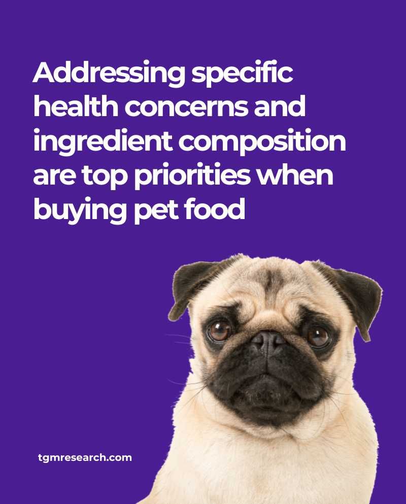 pet food criteria