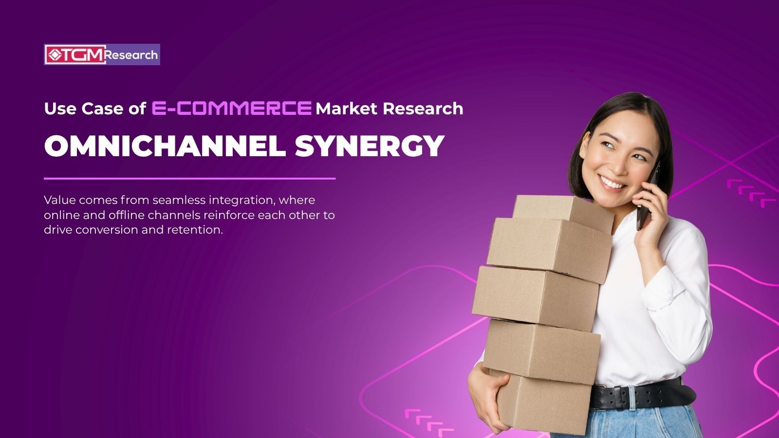 Omnichannel synergy focus in E-commerce