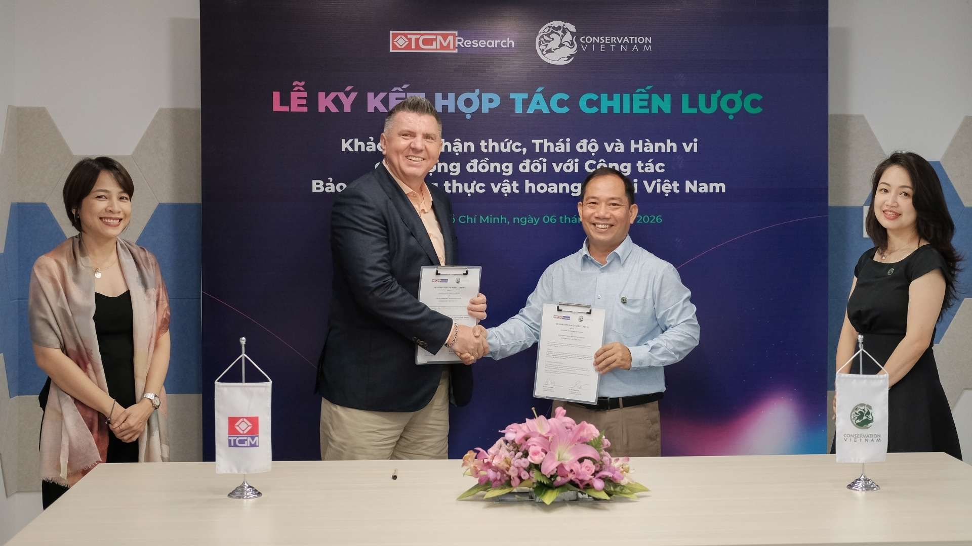 TGM Research and Conservation Vietnam Mark a New Chapter for Conservation Research
