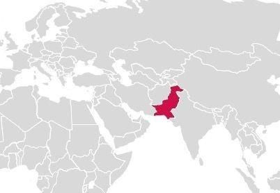 TGM case study map - Pakistan