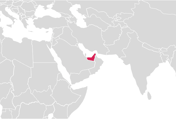 TGM case study map - UAE