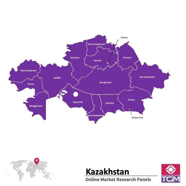 Online panel in Kazakhstan 