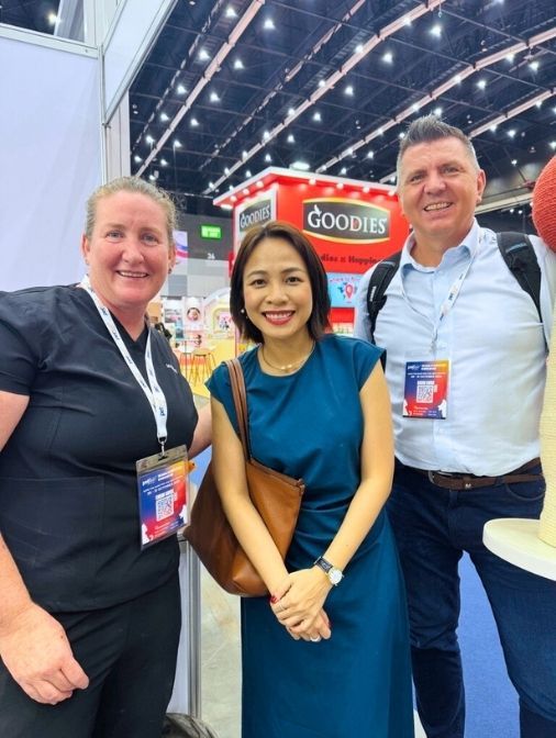 Chief Marketing Officer, Thuyen Vu, proudly took the stage at Pet Fair South East Asia 2024 in Bangkok