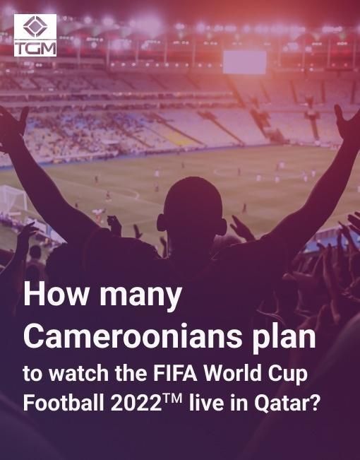 77,8% of Cameroonians will watch FIFA World Cup 2022™