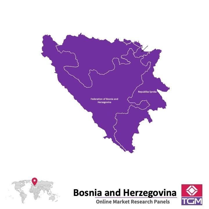 Online panel in Bosnia and Herzegovina 
