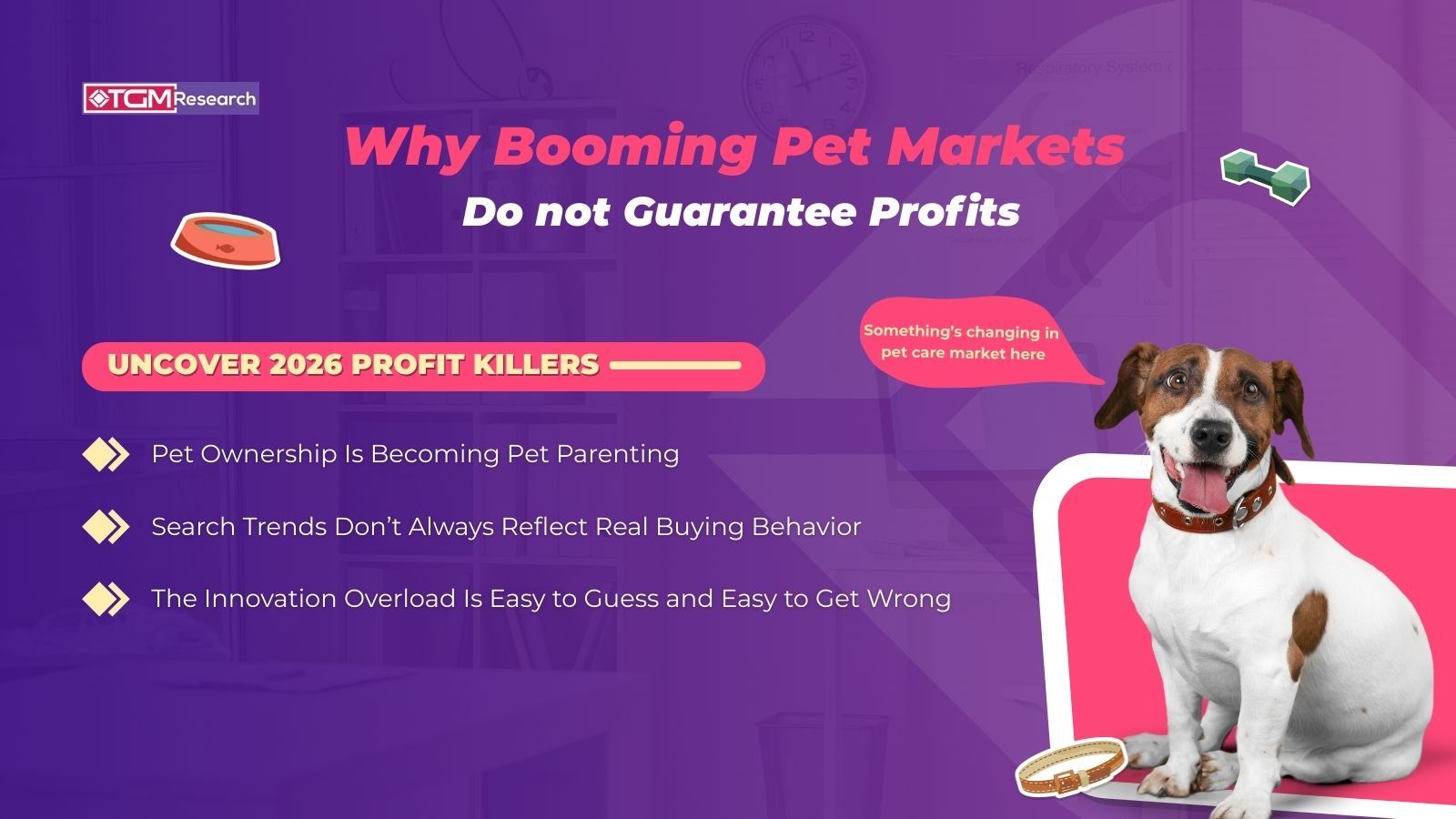 Why Booming Pet Markets do not Guarantee Profits