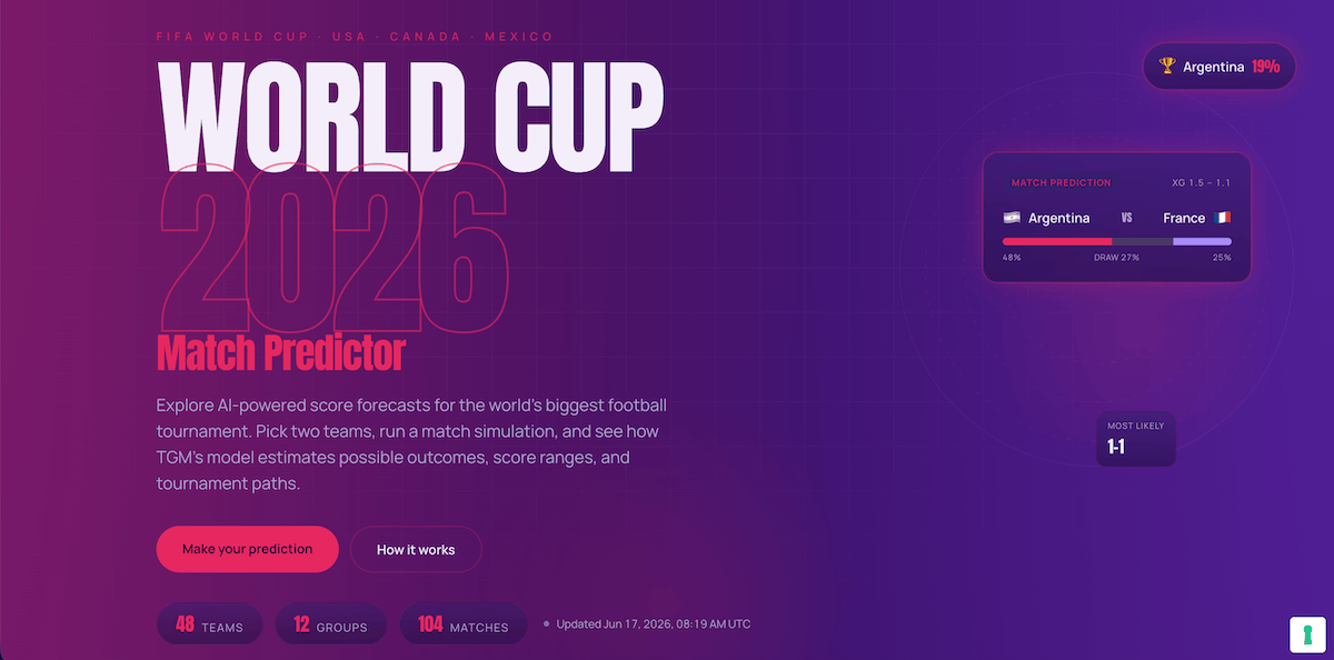 World Cup 2026 Match Predictor 