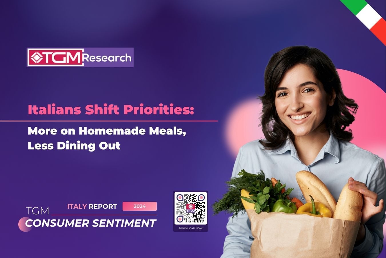 Italians Shift Priorities: More on Homemade Meals, Less Dining Out