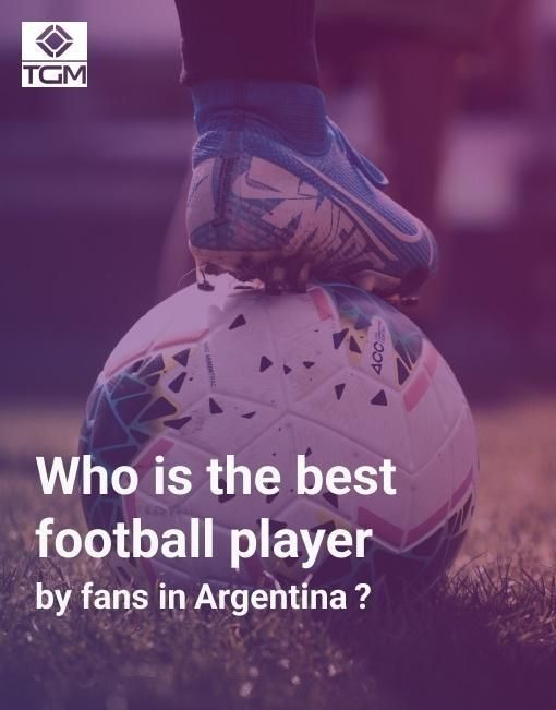 Lionel Messi is the best football player by fans from Argentina
