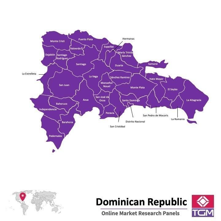 Online panel in Dominican Republic 