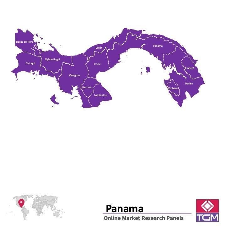 Online panel in Panama 