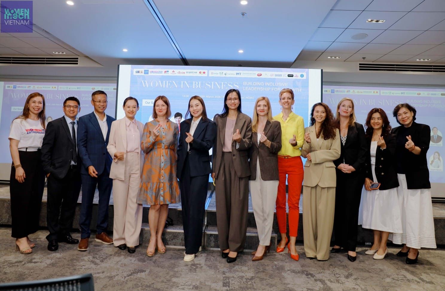 Tatiana Masalska-Laska as a guest speaker at the Women in Business seminar in Vietnam
