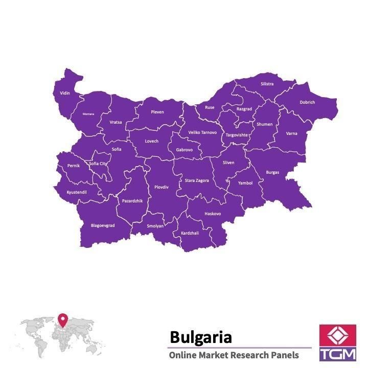 Online panel in Bulgaria 