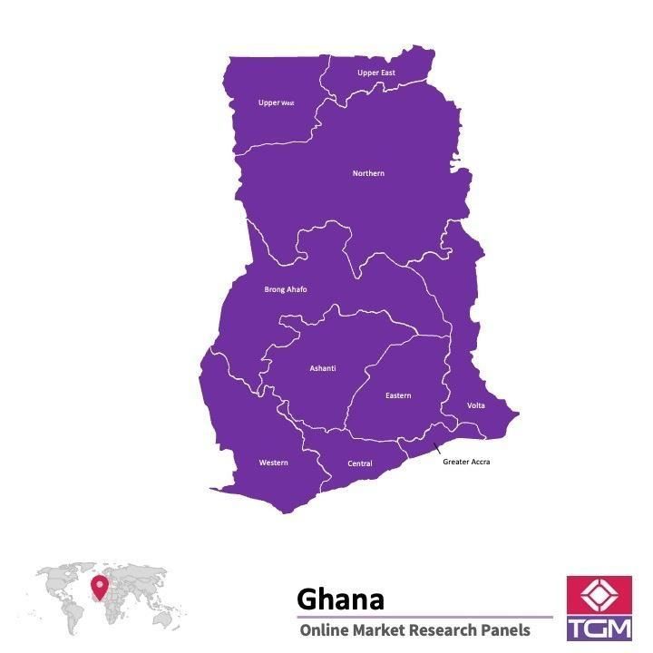 Online panel in Ghana 